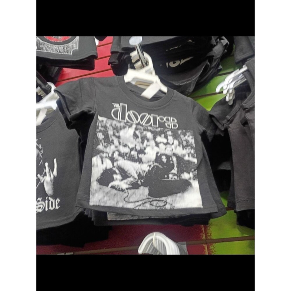 RARE THE DOORS JIM MORRISON AOP KIDS TEE 5 T
